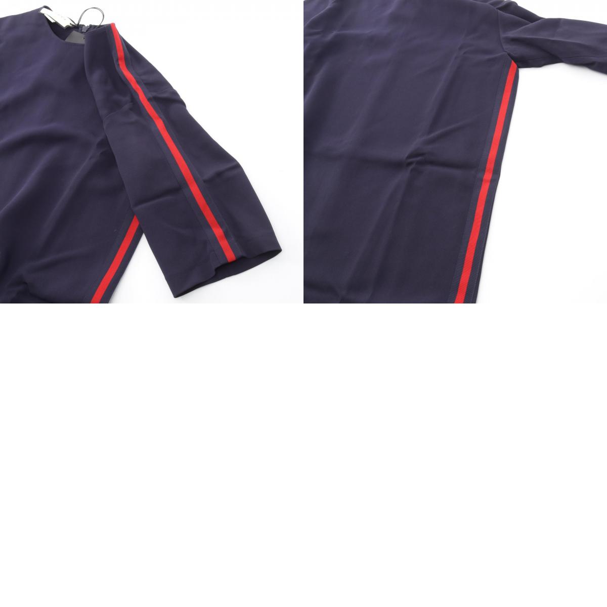GUCCI Sherry Line Short Sleeve Rayon Dress Size 38