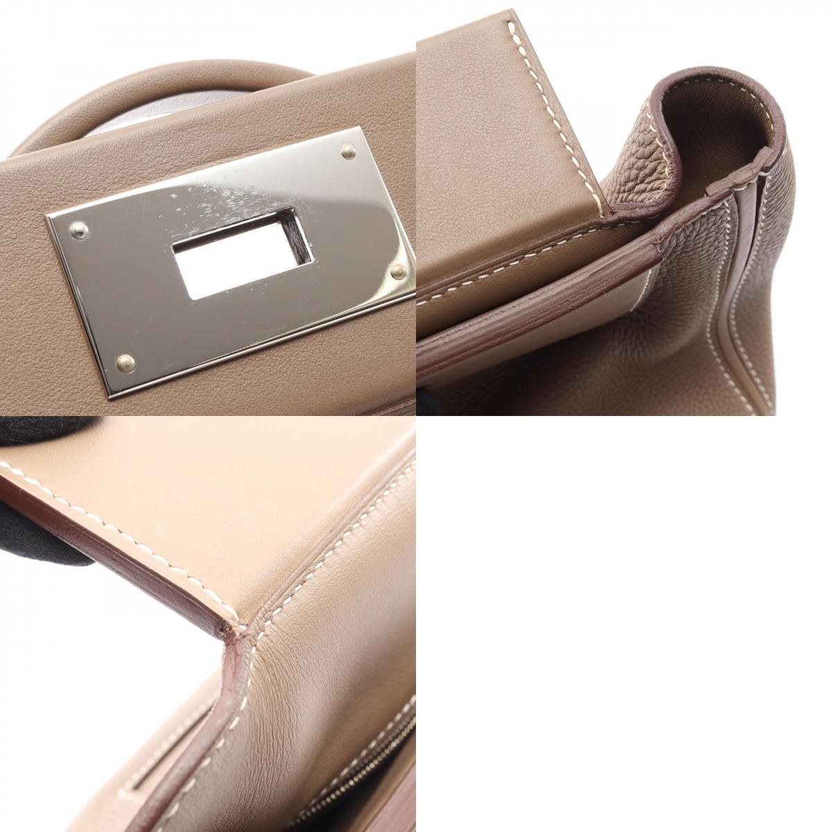 HERMES Sac 24/24 29 Togo Leather Silver HW Handbag