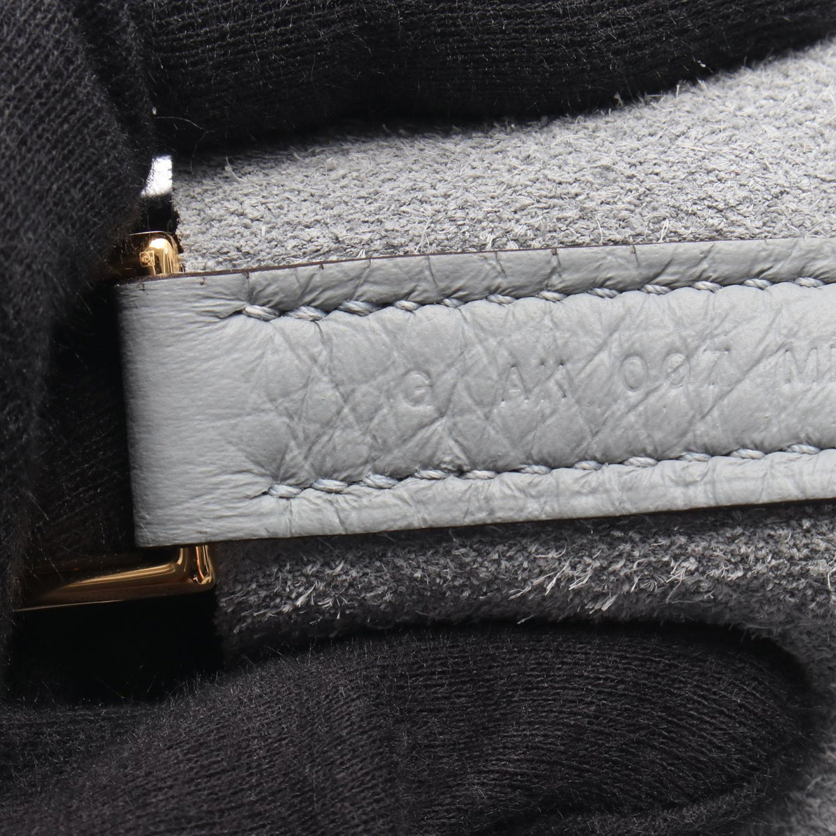 HERMES Picotin Lock PM Handle Bag Gray