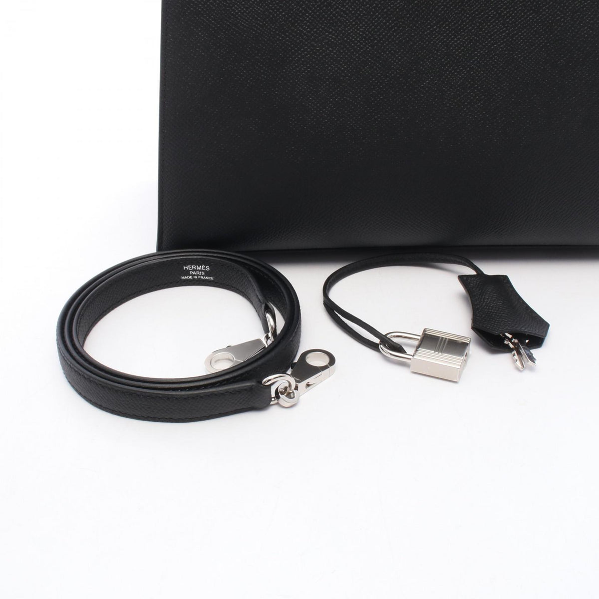 HERMES Kelly 25 Sellier Veau 2WAY Handbag