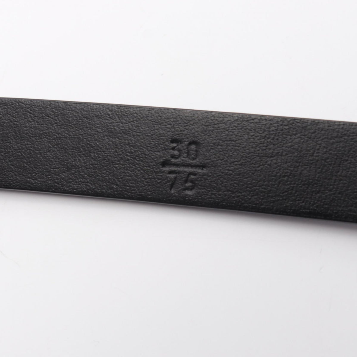 Miu Miu Logo Leather Belt Size 30/75