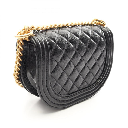 CHANEL Boy Chanel Small Shoulder Bag Black