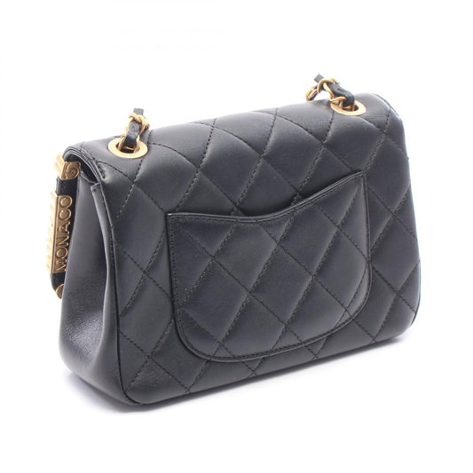 CHANEL Matelasse Mini Flap Bag Black