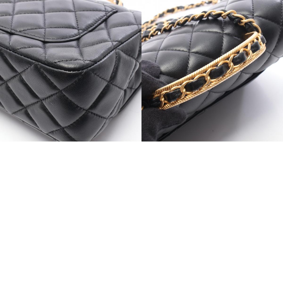 CHANEL Matelasse Top Handle Shoulder Bag