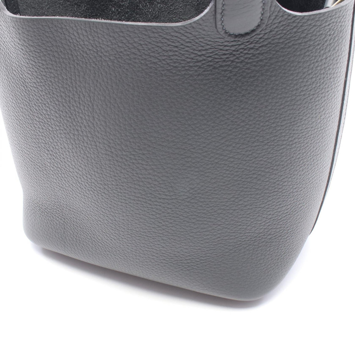 HERMES Picotin Lock PM Gris Handle Bag