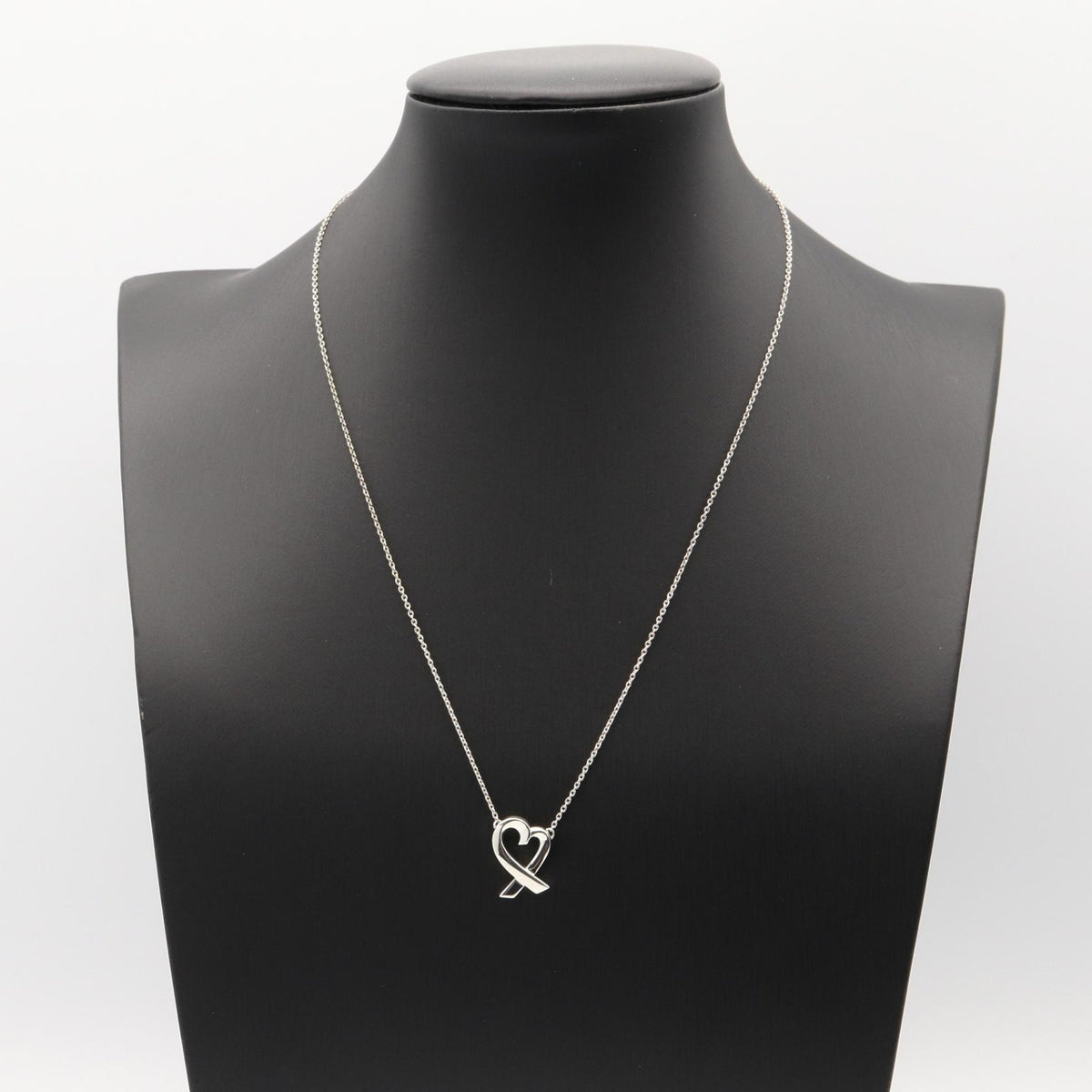 TIFFANY&CO Loving Heart SM Silver Necklace