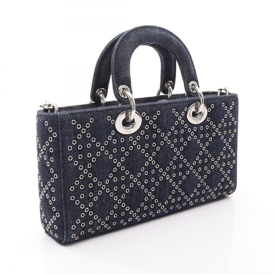 Dior Lady D-Joy Blue Denim 3WAY Handbag