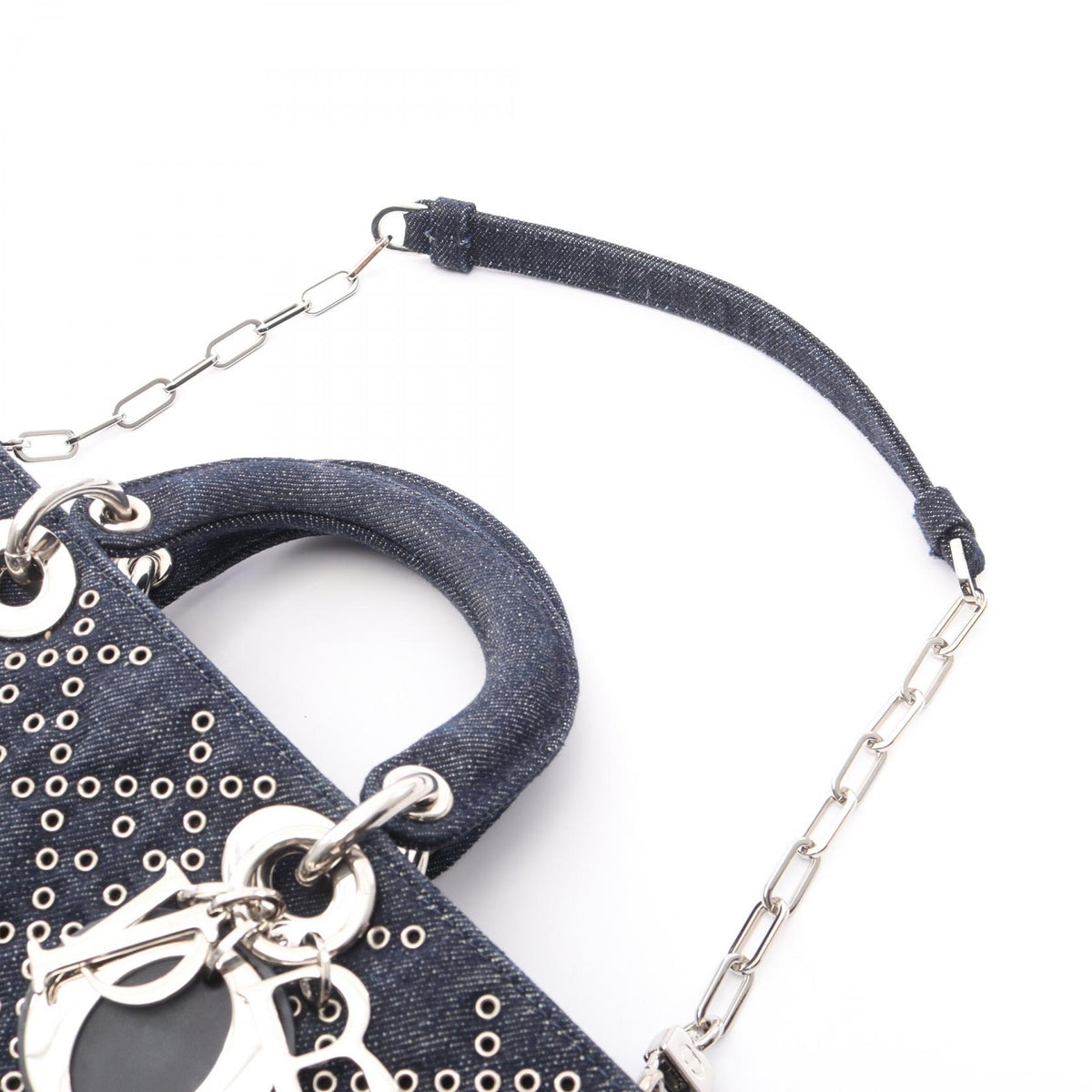 Dior Lady D-Joy Blue Denim 3WAY Handbag