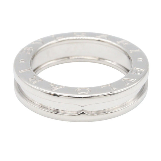 BVLGARI B-zero1 1-Band K18WG Ring Silver Size JP 7.5