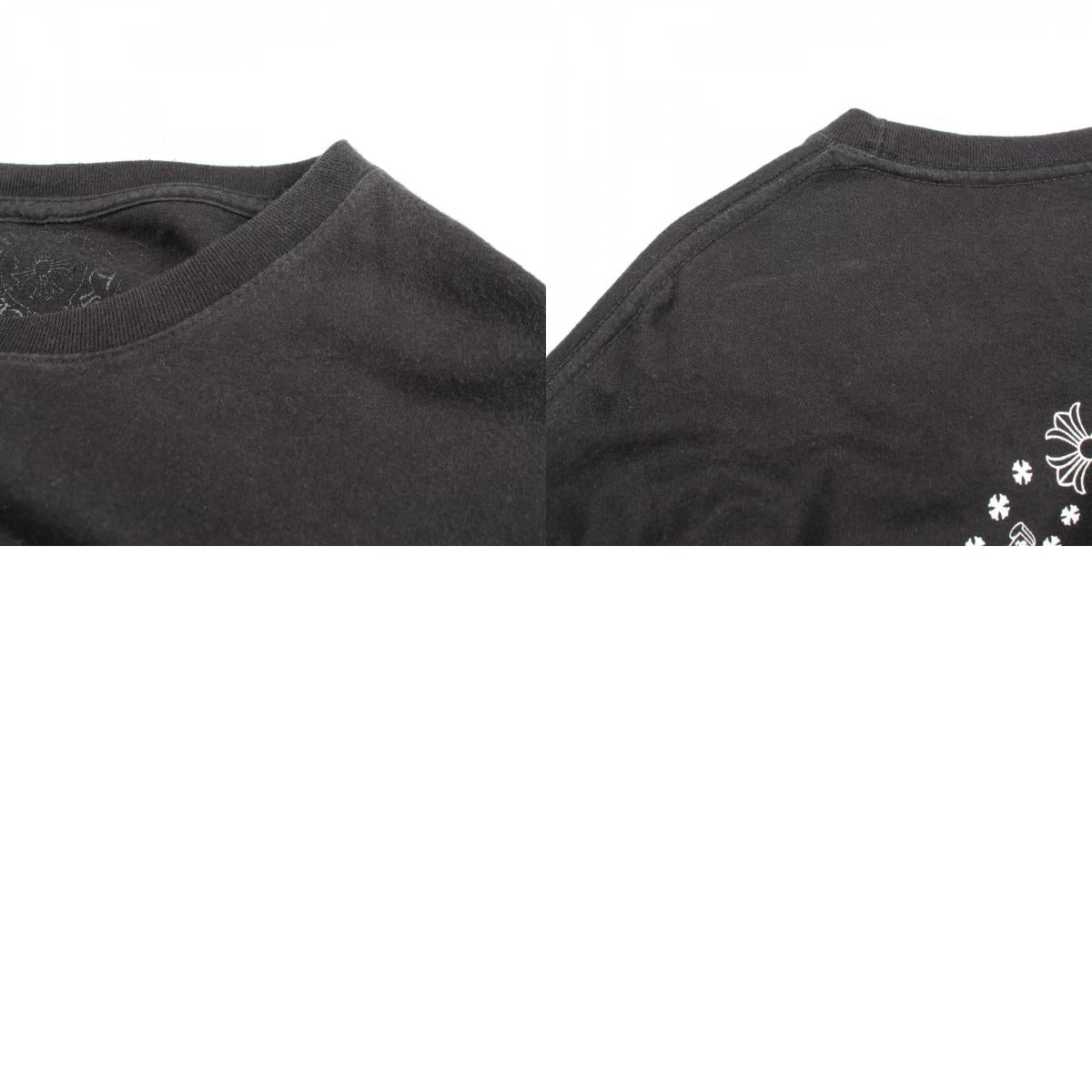 CHROME HEARTS CH Plus Back Print T-Shirt Black Size XL