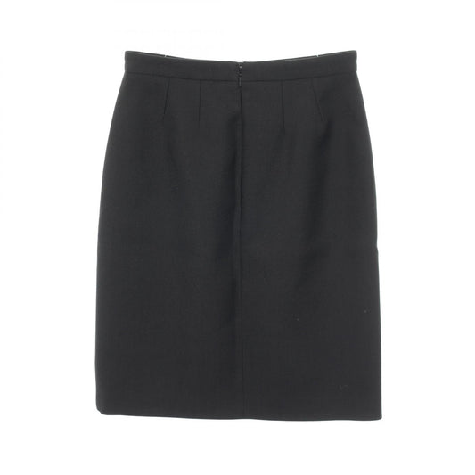 GUCCI Black Wool Skirt Size 42