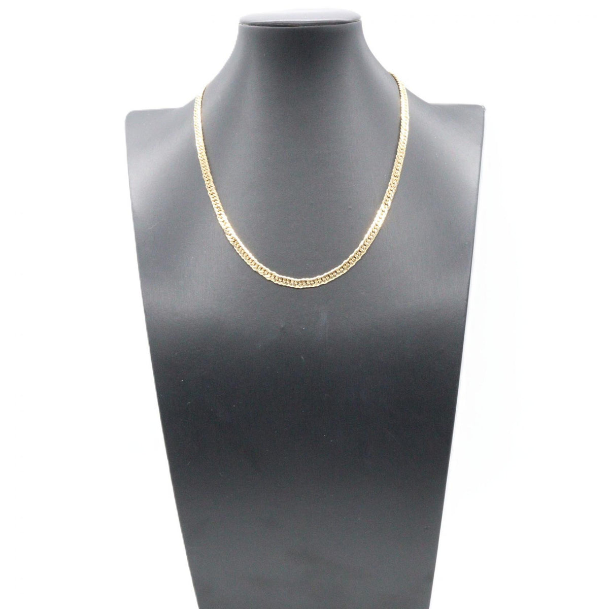 JEWELRY K18 Yellow Gold 6-Sided Double Kihei Necklace