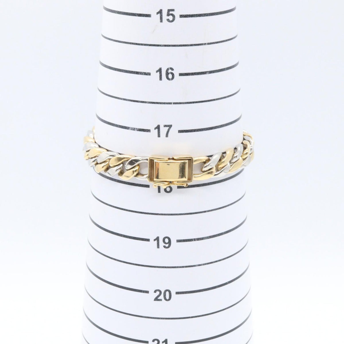 JEWELRY K18YG Pt850 Kihei Chain Bracelet