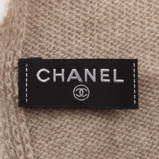 CHANEL Coco Mark Cashmere Scarf