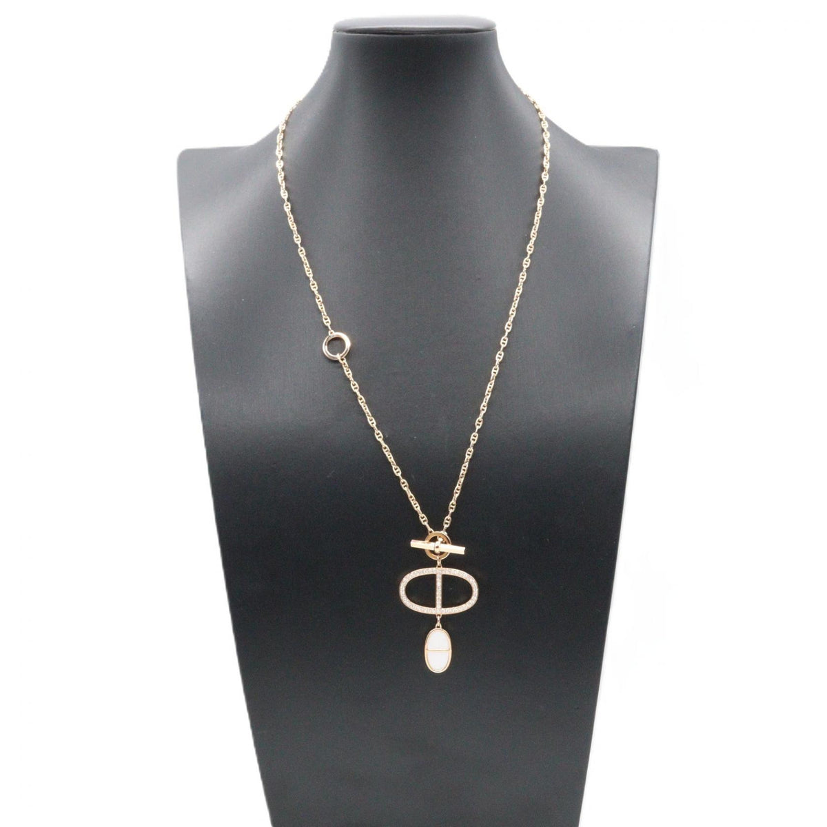 HERMES Chaine d'Ancre Ceramic Necklace