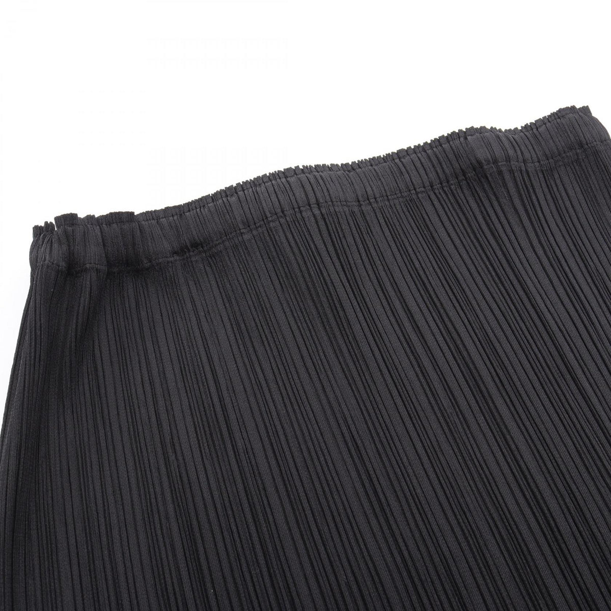 PLEATS PLEASE Pleated Polyester Skirt Black Size 3