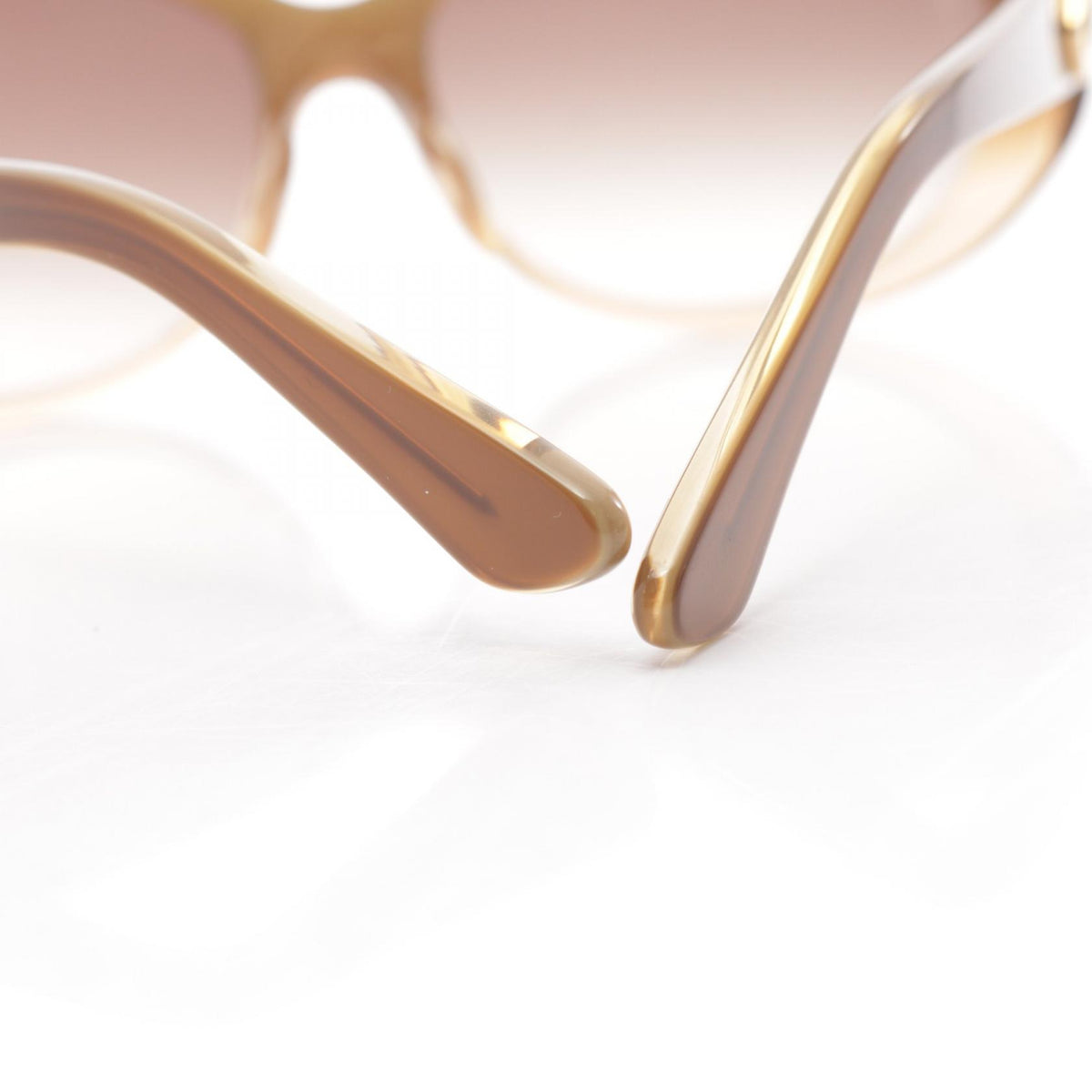 CARTIER C Decor Oval Plastic Sunglasses