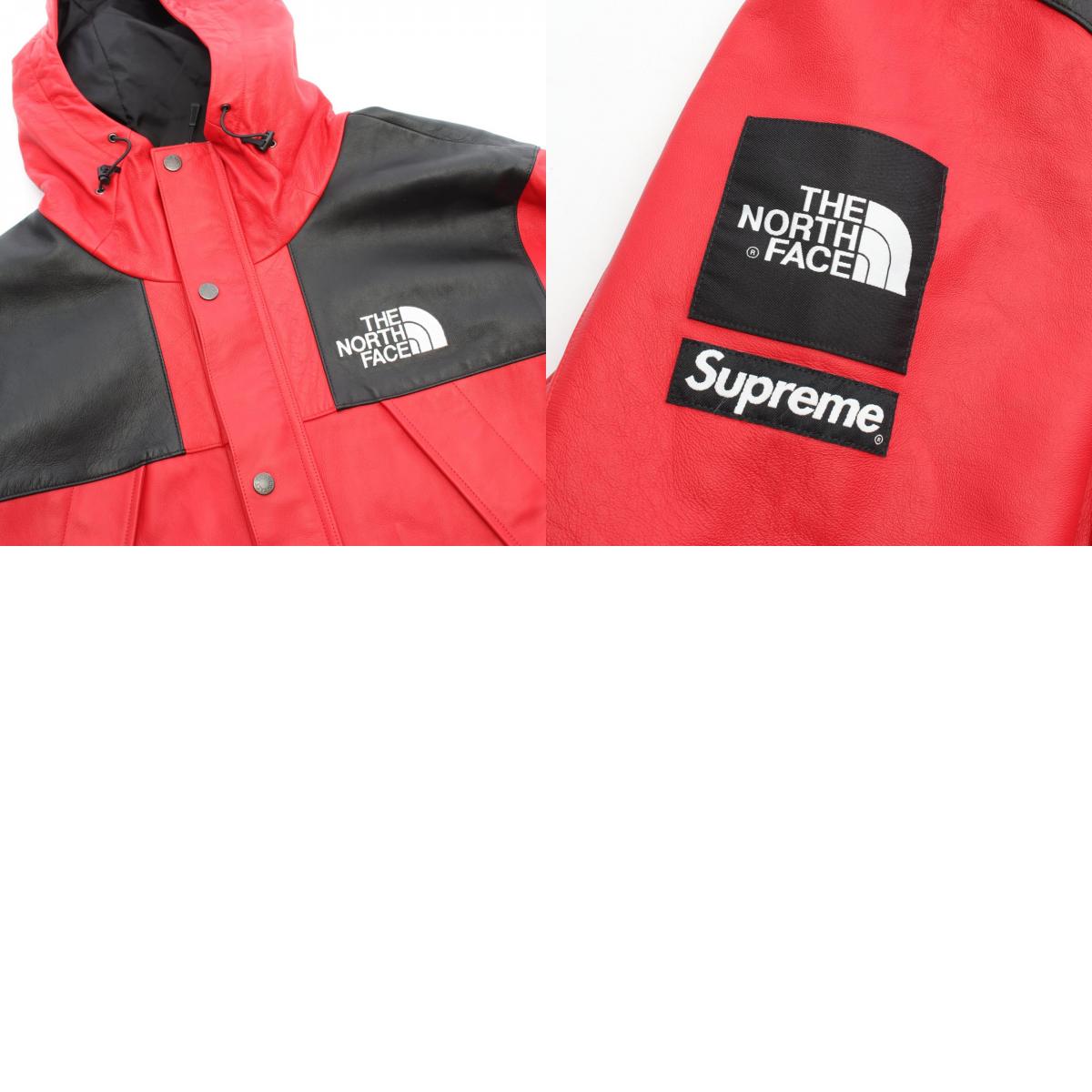 Supreme x THE NORTHFACE Leather Mountain Parka Size L
