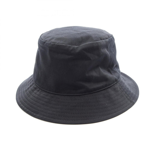 CELINE Logo Embroidery Cotton Bucket Hat Size L