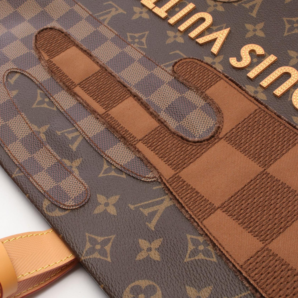 LOUIS VUITTON Monogram Landscape 2-Way Shopper Tote MM Bag