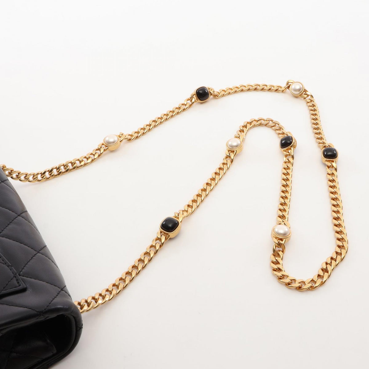 CHANEL Matelasse Lambskin Bag Black