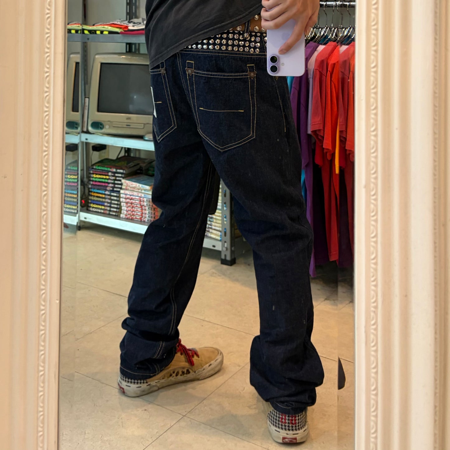 SHAPEL Studs Denim Jeans Size 02