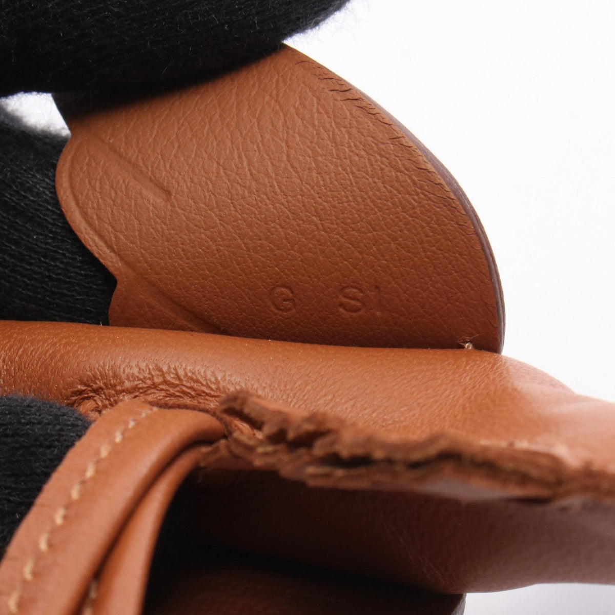 HERMES Rodeo Pegasus PM Gold Charm Brown