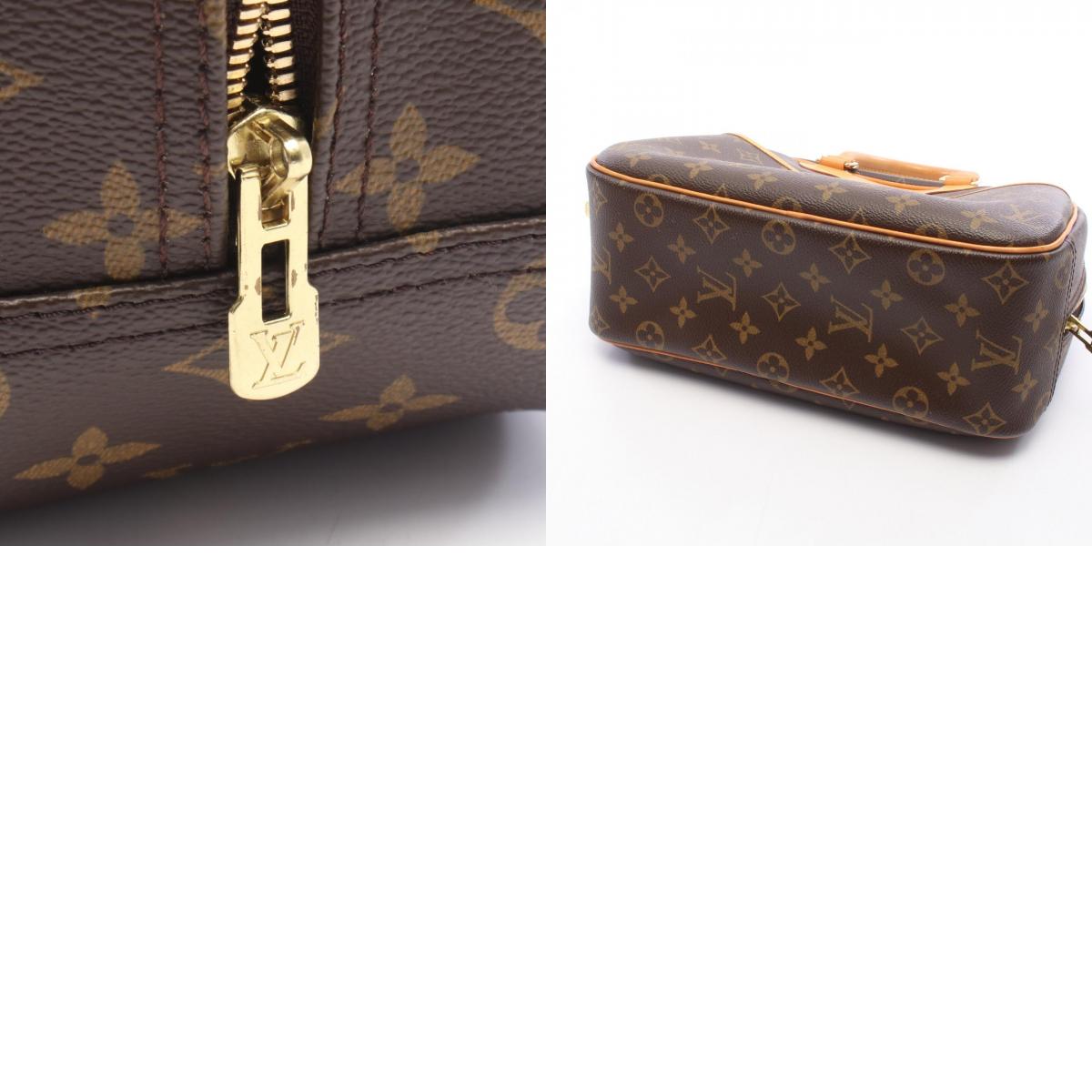 LOUIS VUITTON Trouville Handbag Brown