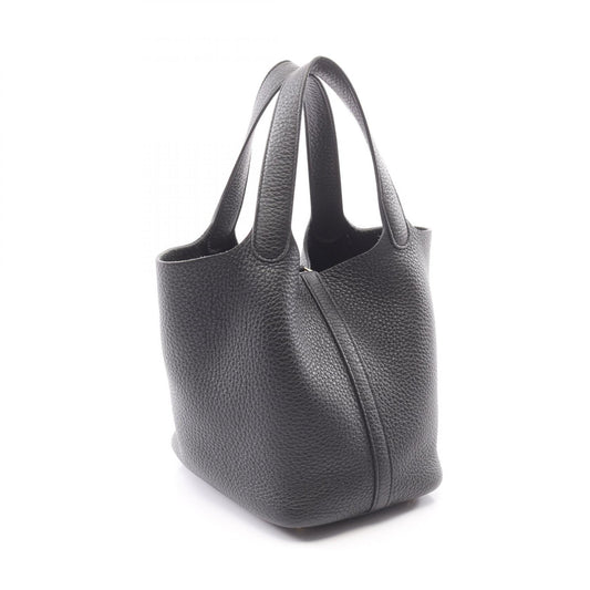 HERMES Picotin Lock PM Black Handle Bag
