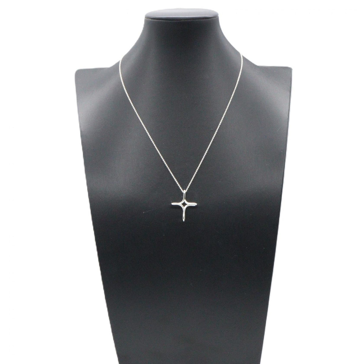 TIFFANY&CO Infinity Cross Silver Necklace