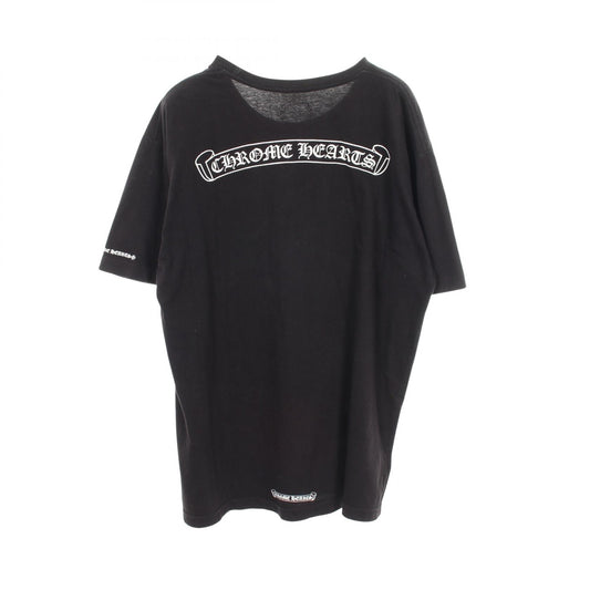 CHROME HEARTS Scroll Label Pocket T-Shirt Black Size XL