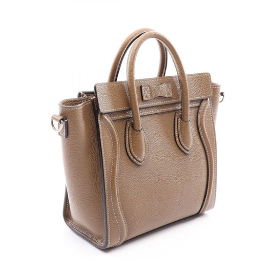 CELINE Luggage Nano Shopper Handle Bag