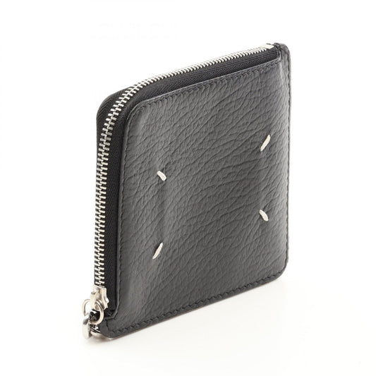 Maison Margiela 11 Leather Keyring Coin Case Black