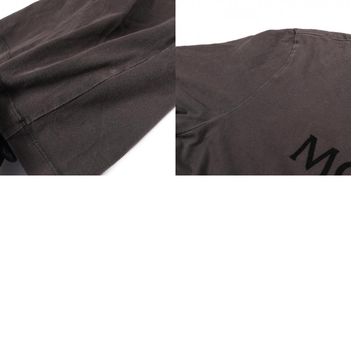 MONCLER Logo Crewneck Cotton Short Sleeve T-Shirt Size L
