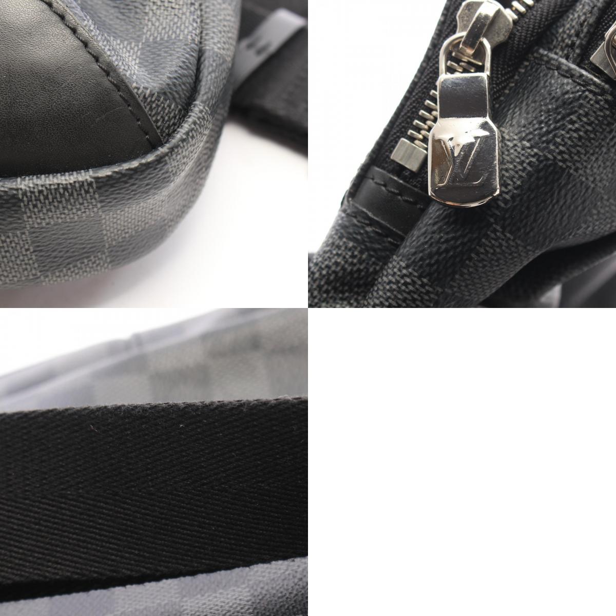 LOUIS VUITTON Avenue Damier Graphite Sling Bag Black