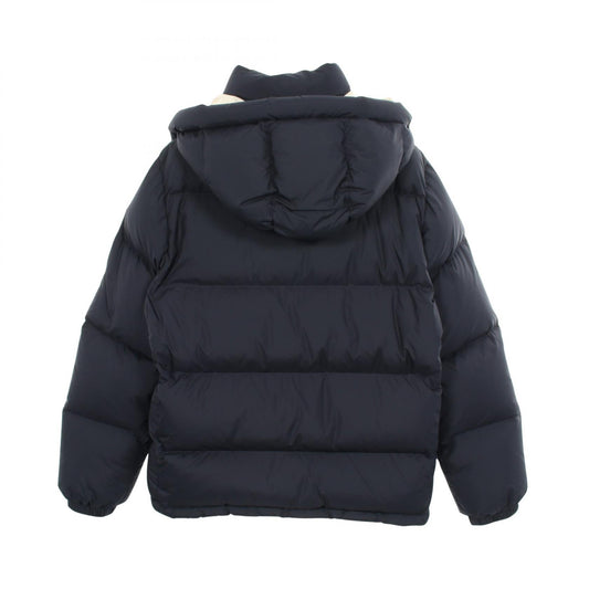 GUCCI Logo Polyester Down Jacket Black Size 48