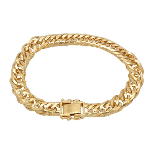 JEWELRY K18 Gold Cuban Link Bracelet
