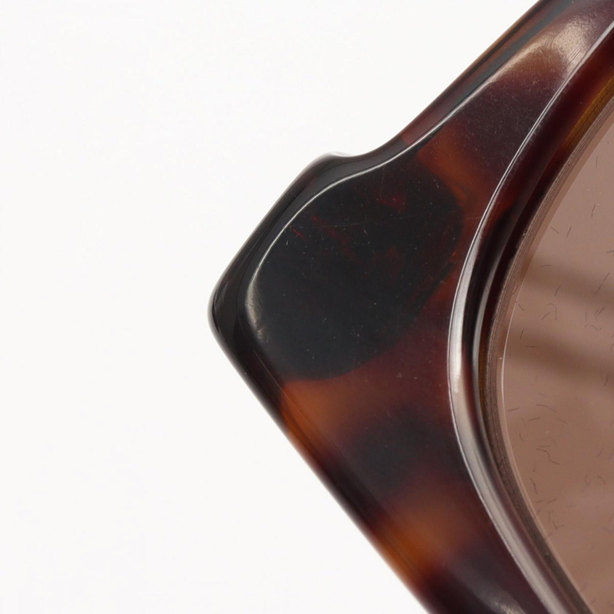 GIVENCHY Gold Tone Plastic Sunglasses
