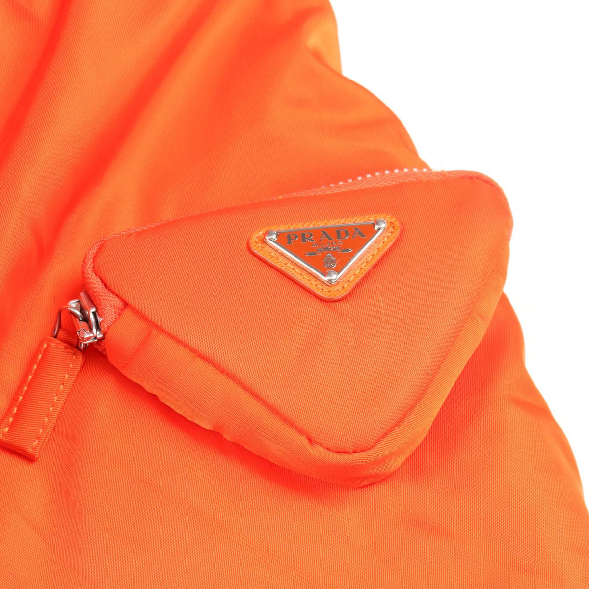 PRADA Re-Nylon MA-1 Bomber Jacket Red Size S