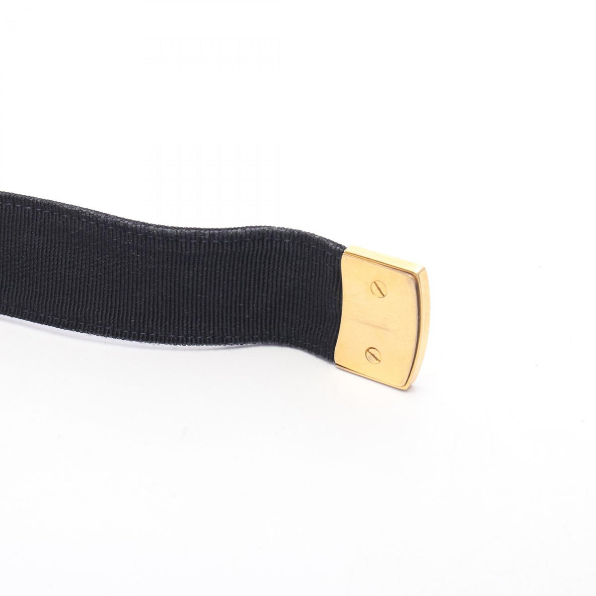 Salvatore Ferragamo Vara Grosgrain Belt Navy Size M