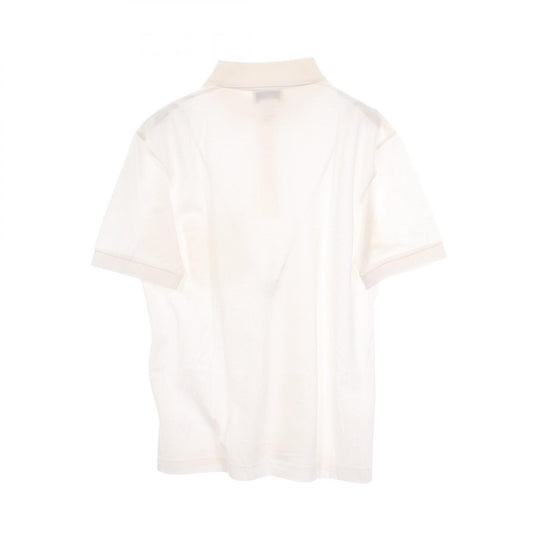 HERMES H-Embroidered Cotton Short Sleeve Polo Shirt Size S