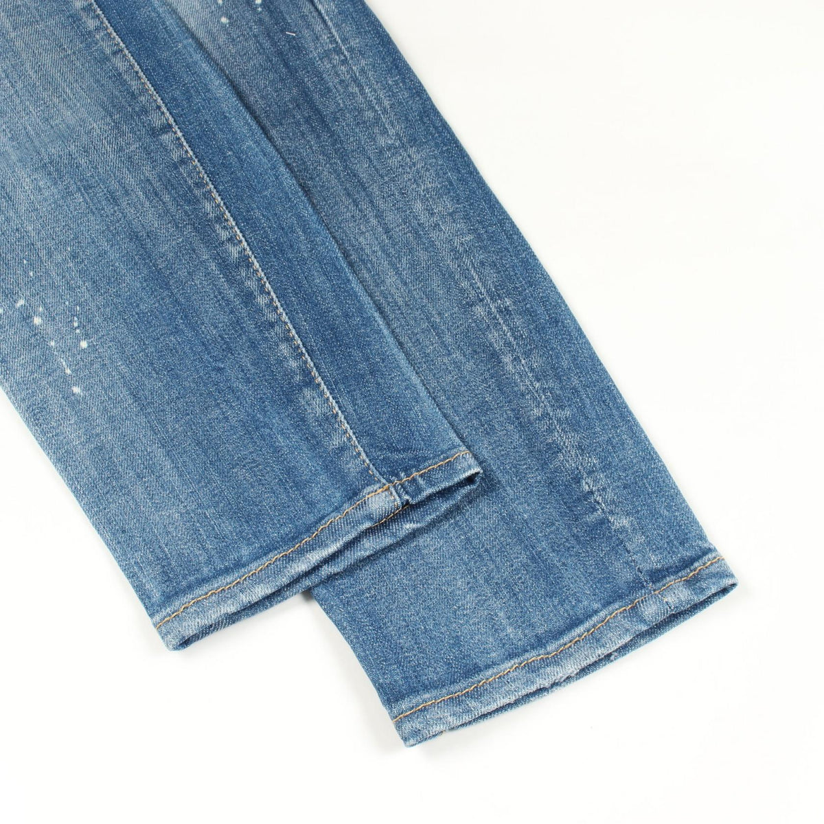 DSQUARED2 Distressed Skinny Denim Jeans Blue Size 44
