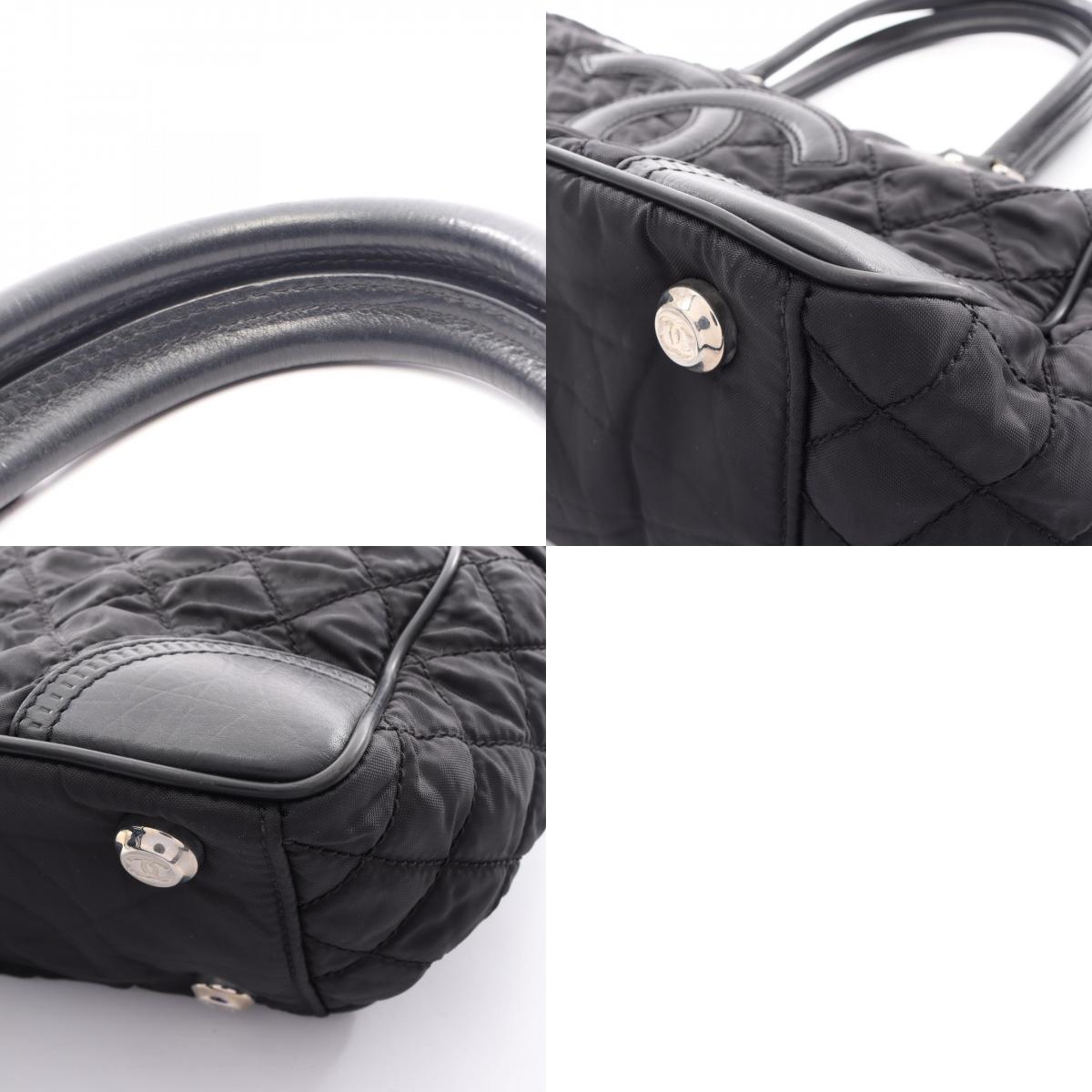 CHANEL Paris-New York Line Nylon Bag Black