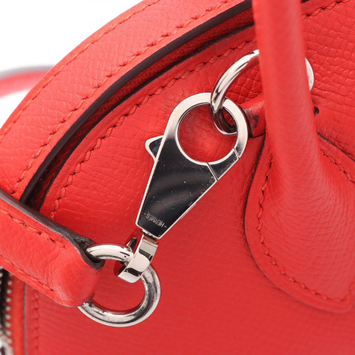 HERMES Bolide 27 2WAY Handle Bag Epsom Red