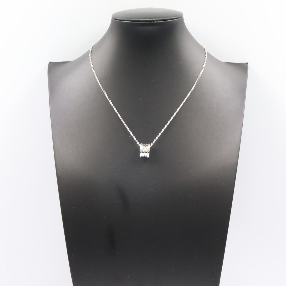 BVLGARI B-zero1 K18WG Necklace Silver