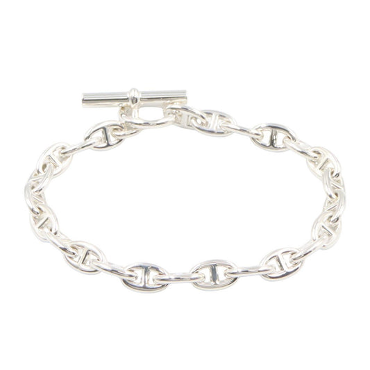 HERMES Silver 925 Chaine TPM Bracelet