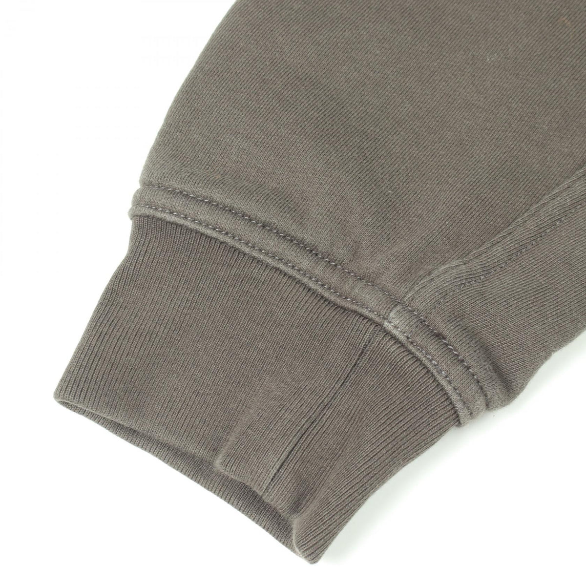 HERMES Quarterb'H Brushed Back Cotton Sweatshirt Gray Size M