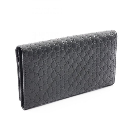 GUCCI Microguccissima Leather Wallet Black