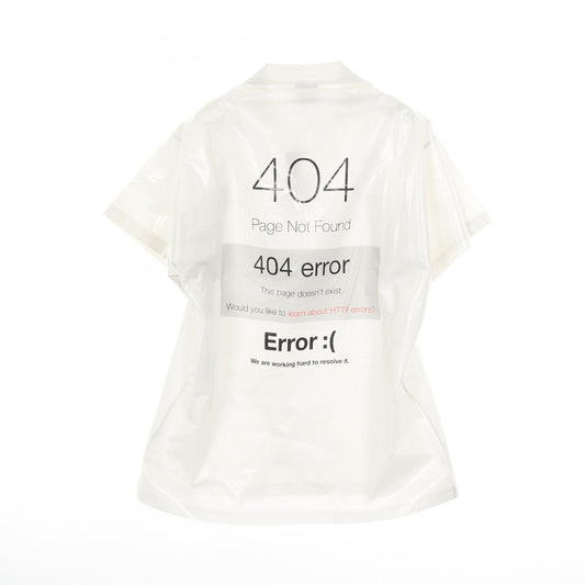 BALENCIAGA LOADING ERROR MISPLACED T-Shirt White Size L