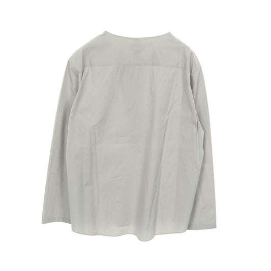 HERMES Cotton Pullover Sweatshirt Gray Size 17/43